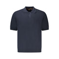 Hugo Boss Blu Cotton Mens Sweater