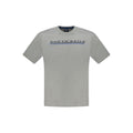 North Sails Grigio Cotton Men T-Shirt