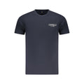 Cavalli Class Blu Cotton Men T-Shirt
