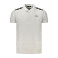 Cavalli Class Grigio Cotton Men's Polo Shirt