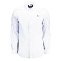 U.S. POLO ASSN. Azzurro Cotton Men's Shirt