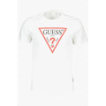Guess Jeans White Cotton Men T-Shirt