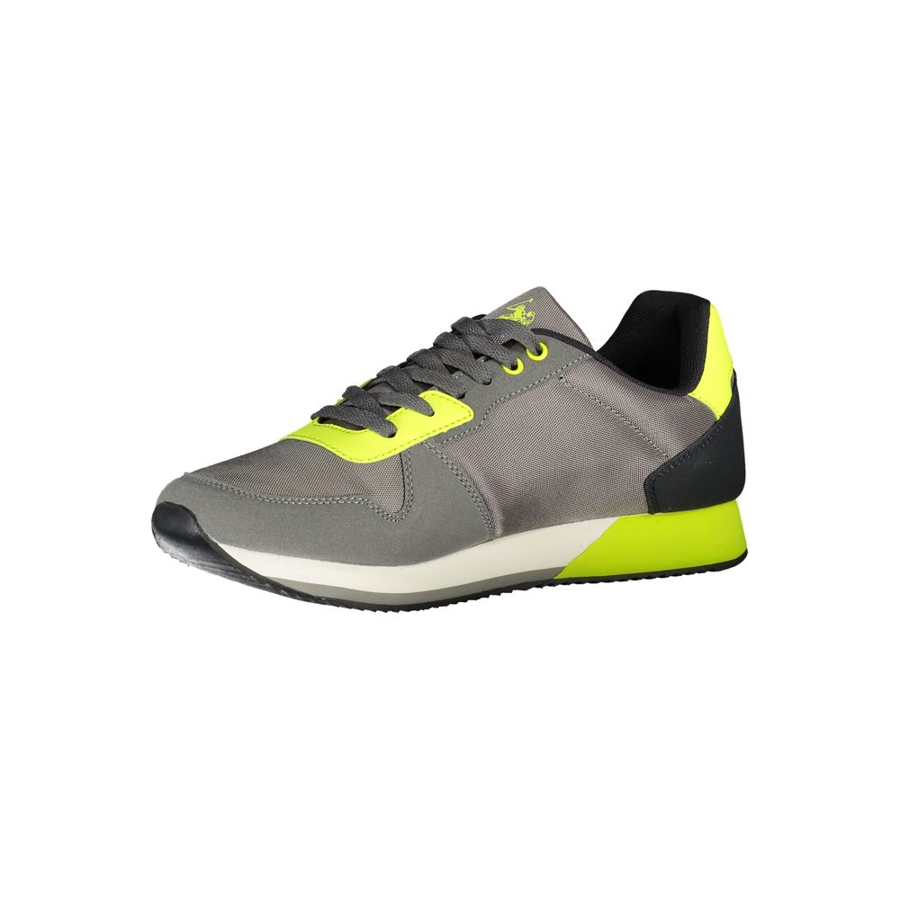 U.S. POLO ASSN. Gray Polyurethane Men's Sneaker