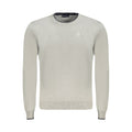 North Sails Grigio Cotton Mens Sweater