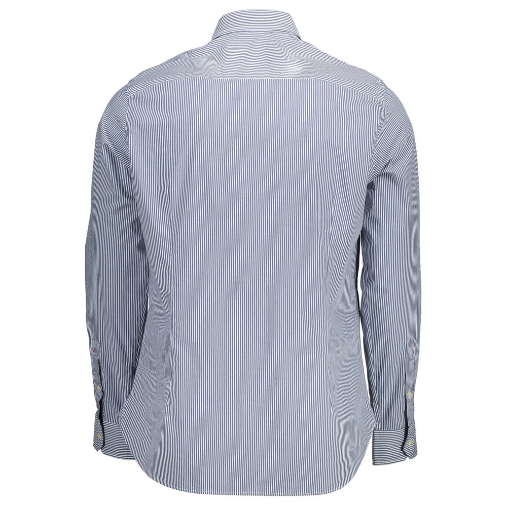 U.S. POLO ASSN. Blue Cotton Men's Shirt