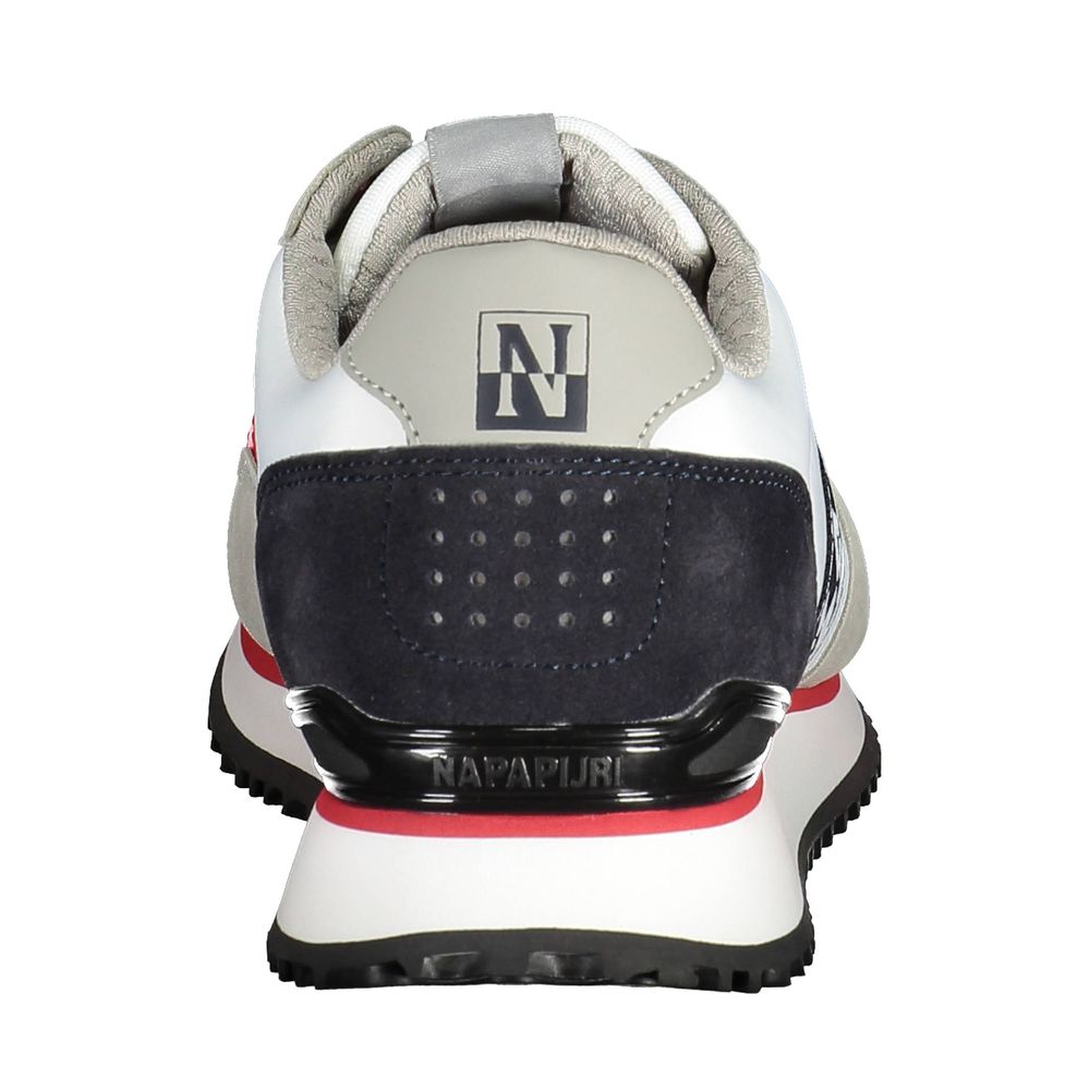 Napapijri Bianco Polyester Men Sneaker