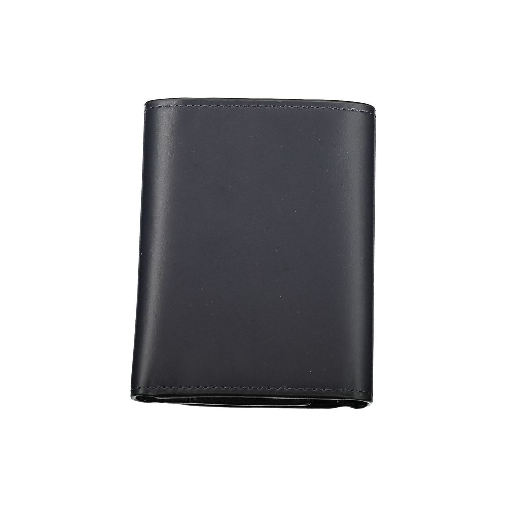 Tommy Hilfiger Blue Leather Men Wallet
