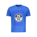 North Sails Blue Cotton Men's T-Shirt