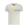 Tommy Hilfiger White Cotton Men's T-Shirt