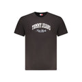 Tommy Hilfiger Black Cotton Men's T-Shirt