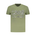 Cavalli Class Verde Cotton Men T-Shirt