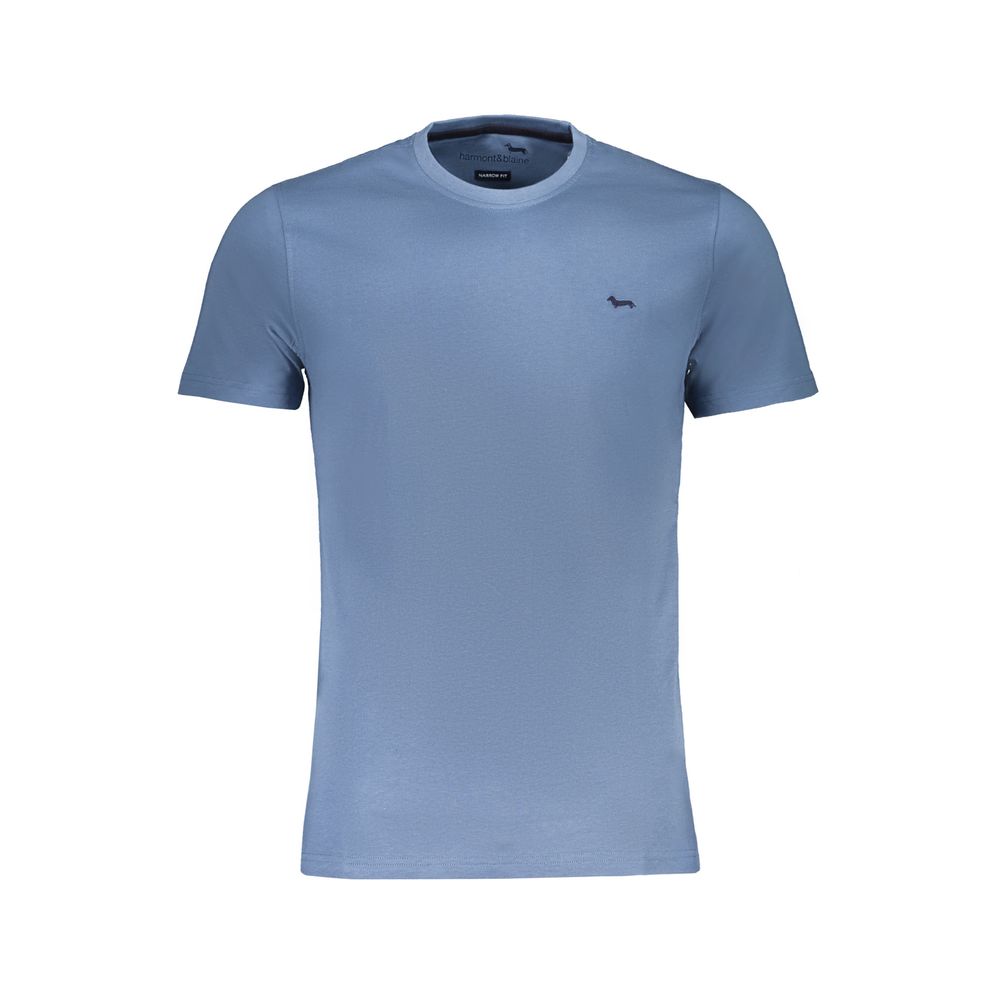 Harmont & Blaine Blu Cotton Men T-Shirt