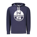 North Sails Blue Cotton Men's Hoodie