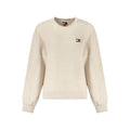 Tommy Hilfiger Beige Cotton Women Sweatshirt