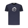 Trussardi Blu Cotton Men T-Shirt