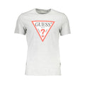 Guess Jeans Grigio Cotton Men T-Shirt