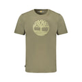 Timberland Verde Cotton Men T-Shirt