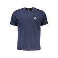 North Sails Blue Cotton Men T-Shirt