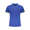 Norway 1963 Blu Cotton Men Polo