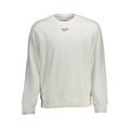Calvin Klein White Cotton Men Sweatshirt