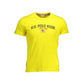U.S. POLO ASSN. Yellow Cotton Men's T-Shirt