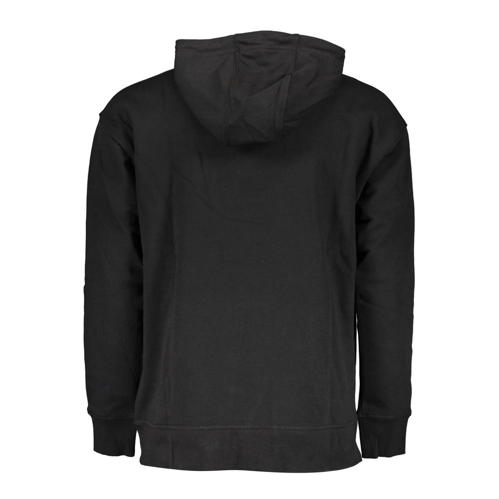 Tommy Hilfiger Black Cotton Men Sweatshirt