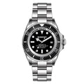 Bobroff Gray Stainless Steel Dress Watch