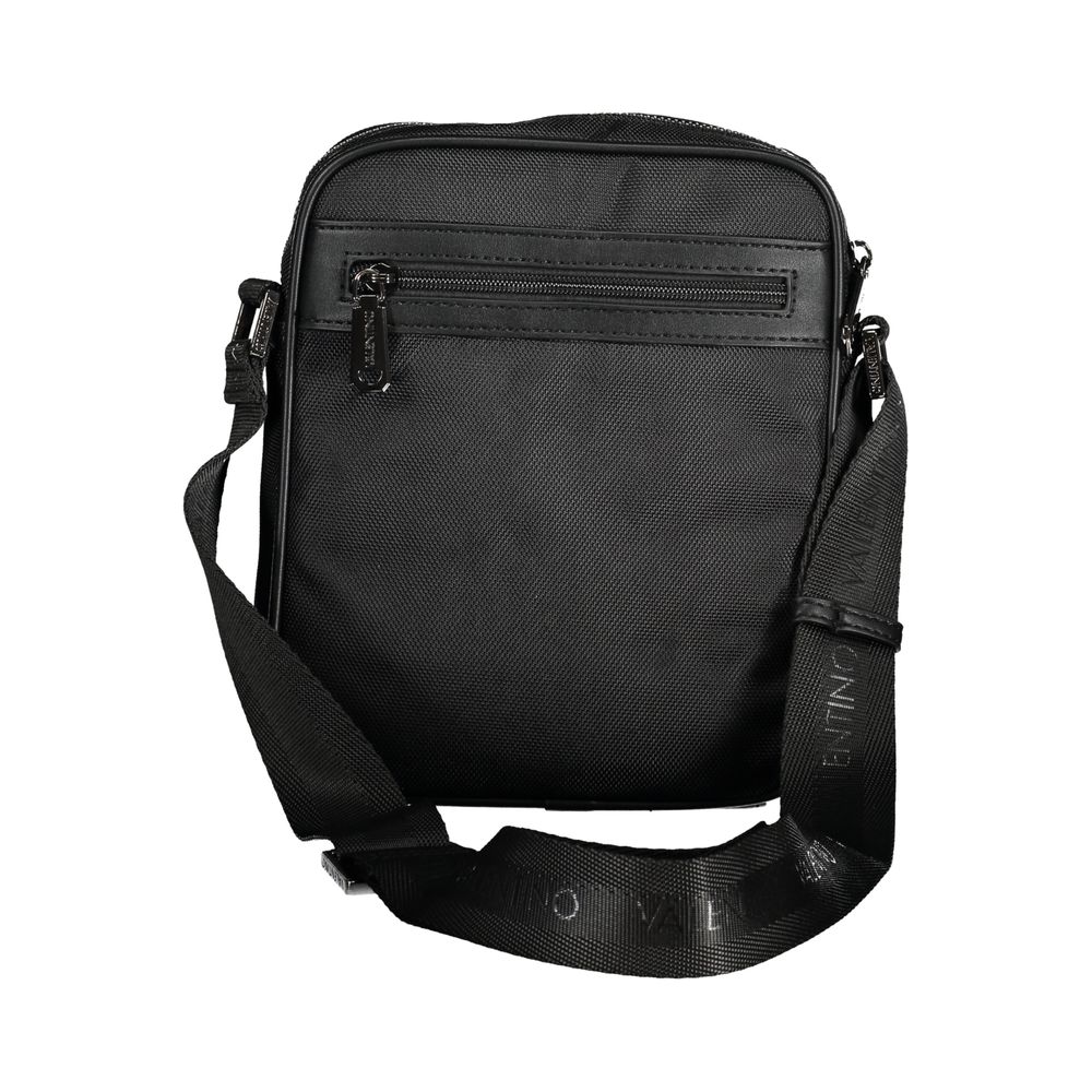 Mario Valentino Black Fabric Men's Shoulder Bag