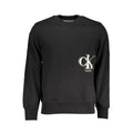 Calvin Klein Nero Cotton Men Sweatshirt
