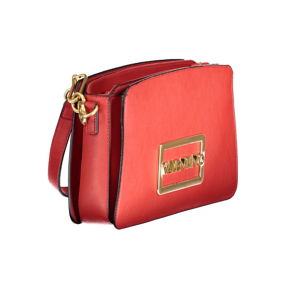 Mario Valentino Rosso Polyurethane Women's Bag