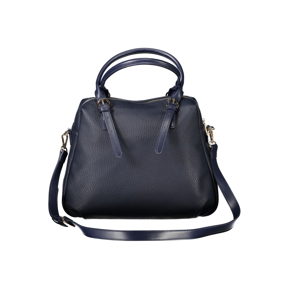 Mario Valentino Blue Polyurethane Women's Bag