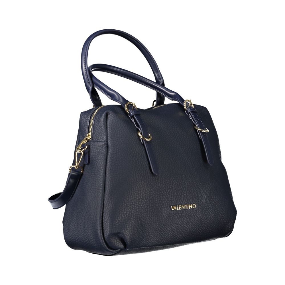 Mario Valentino Blue Polyurethane Women's Bag