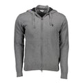 U.S. POLO ASSN. Gray Cotton Men's Sweater