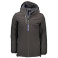Yes Zee Black Polyester Jackets & Coat
