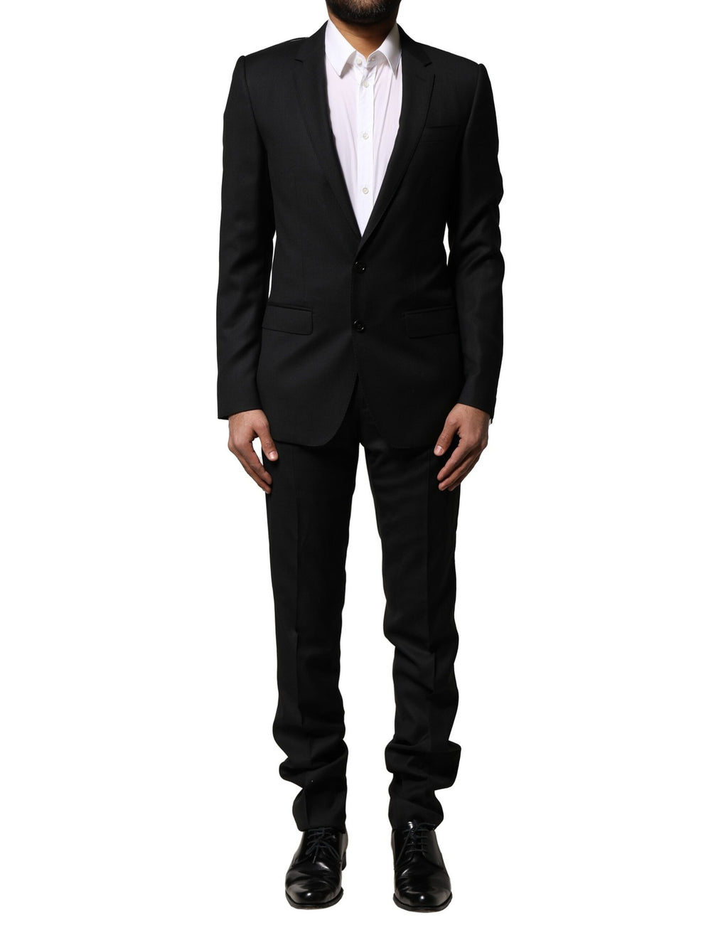 Dolce & Gabbana Blue MARTINI Wool Formal 2 Piece Suit