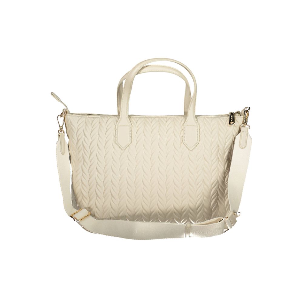 Mario Valentino White Polyurethane Women's Bag