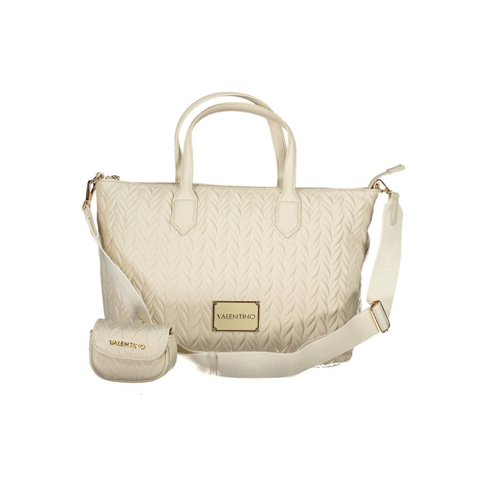 Mario Valentino White Polyurethane Women's Bag