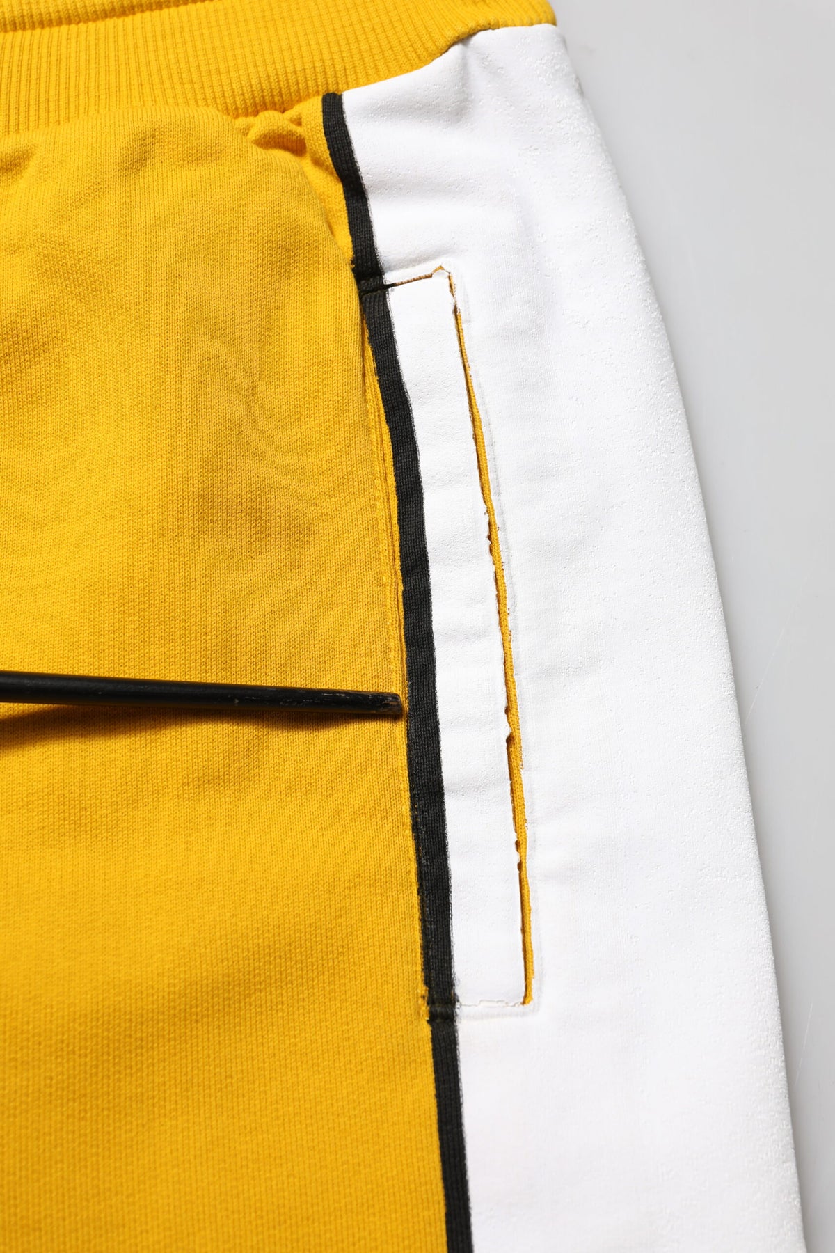 Dolce & Gabbana Yellow Cotton Logo Sweatpants Jogger Pants