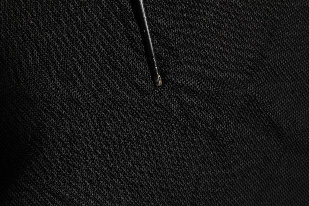 Dolce & Gabbana Black DG Silk Vneck Collared Men Polo T-shirt