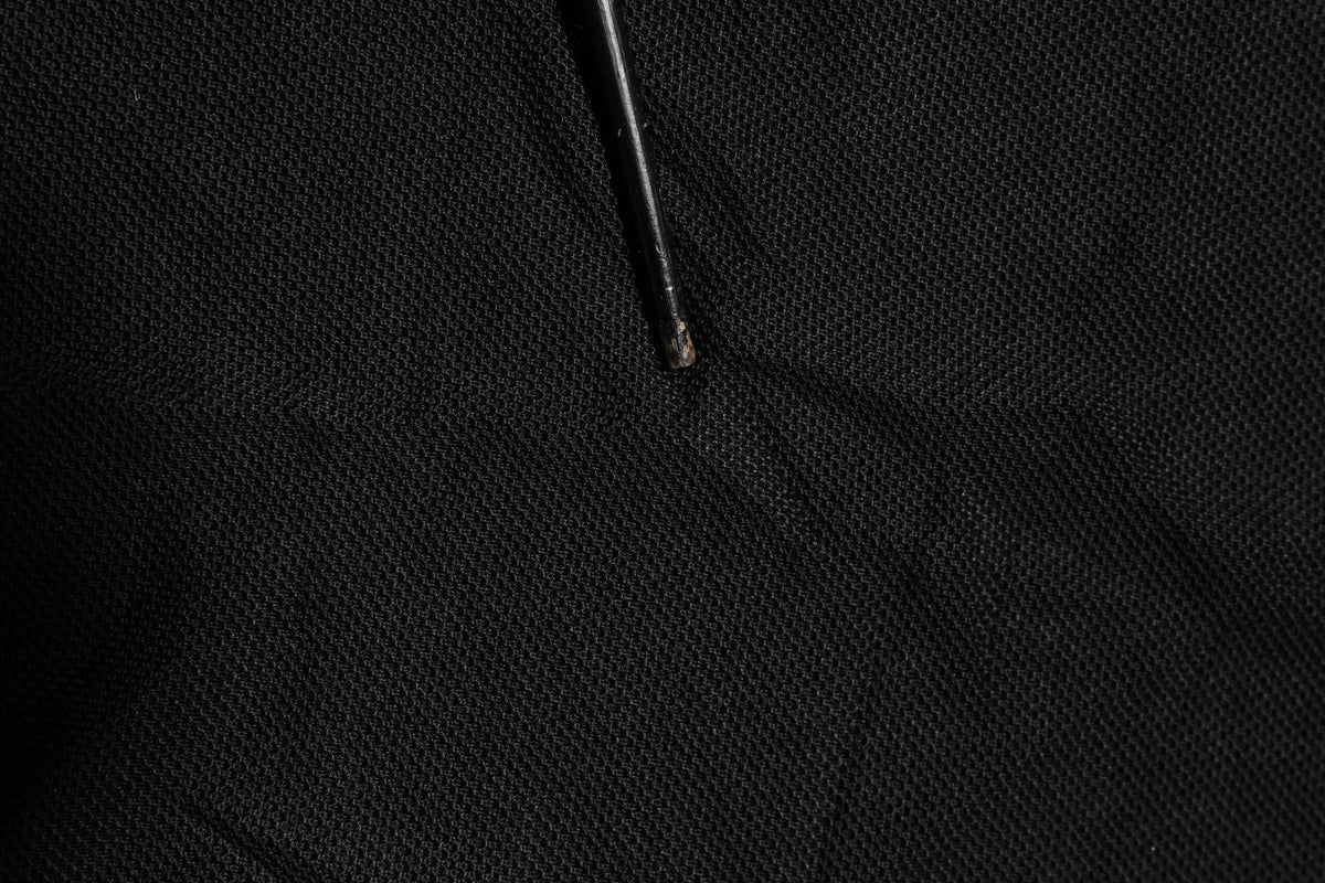 Dolce & Gabbana Black DG Silk Vneck Collared Men Polo T-shirt