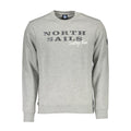 North Sails Grigio Cotton Men Sweatshirt