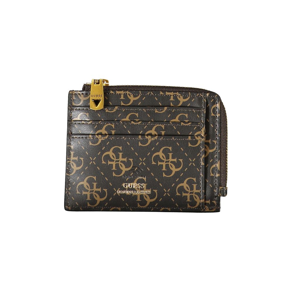 Guess Jeans Marrone Leather Men Wallet