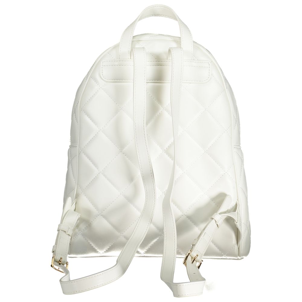 Mario Valentino Bianco Polyurethane Womens Backpack