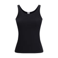 Wolford Black Cotton Sleeveles T-Shirt
