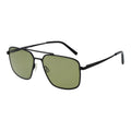 Serengeti Black Metal Sunglasses