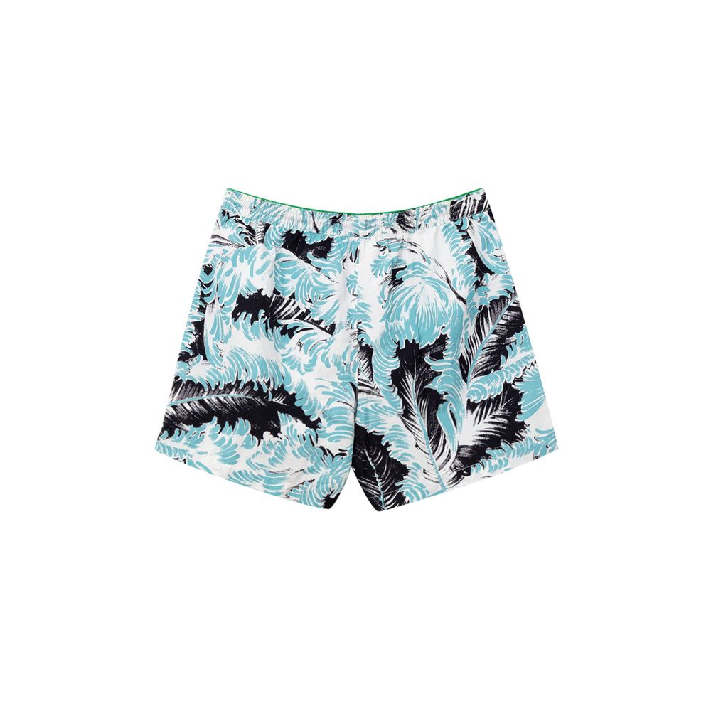 Bottega Veneta White Polyamide Swim Shorts