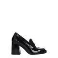 Stuart Weitzman Black Leather Broch