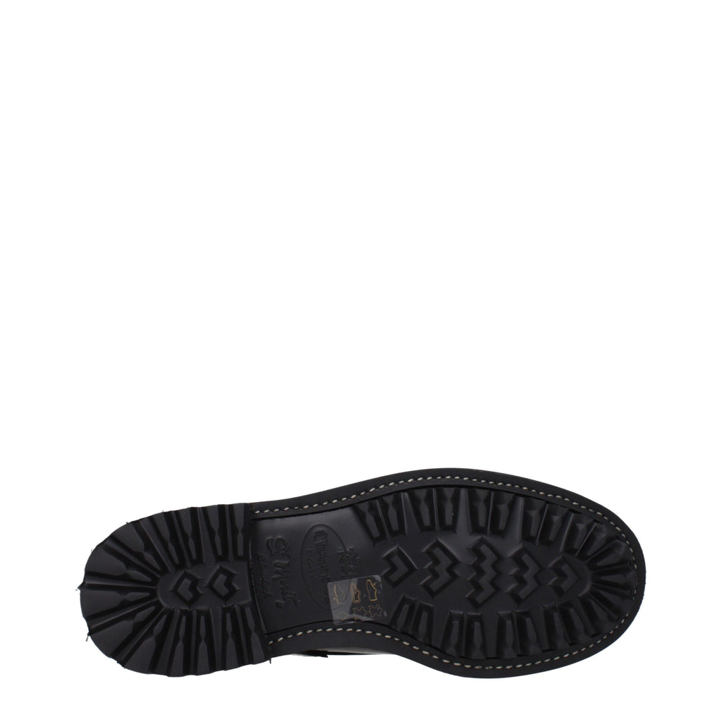Church's Black Leather Ankle Boots