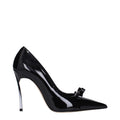 Casadei Black Leather Broch