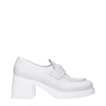 Miu Miu White Leather Broch
